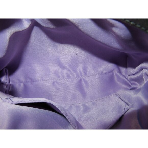 COACH Silver & Grey Signature Collection Canvas & Leather Mini Handbag New with - Picture 8 of 10